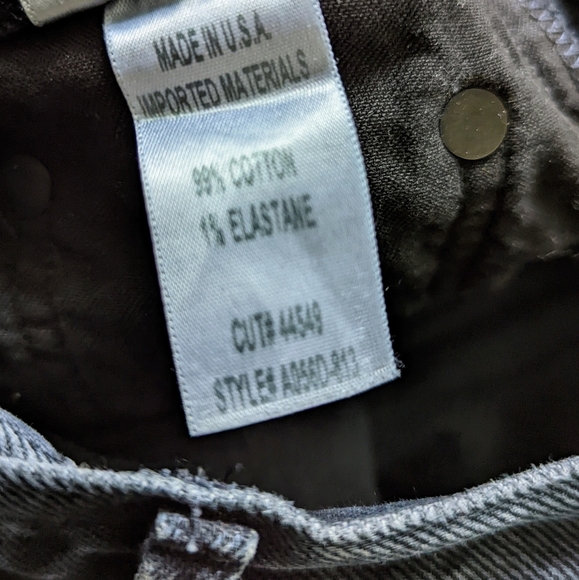 Agolde Dark Wash HR Jeans - Picture 11 of 11